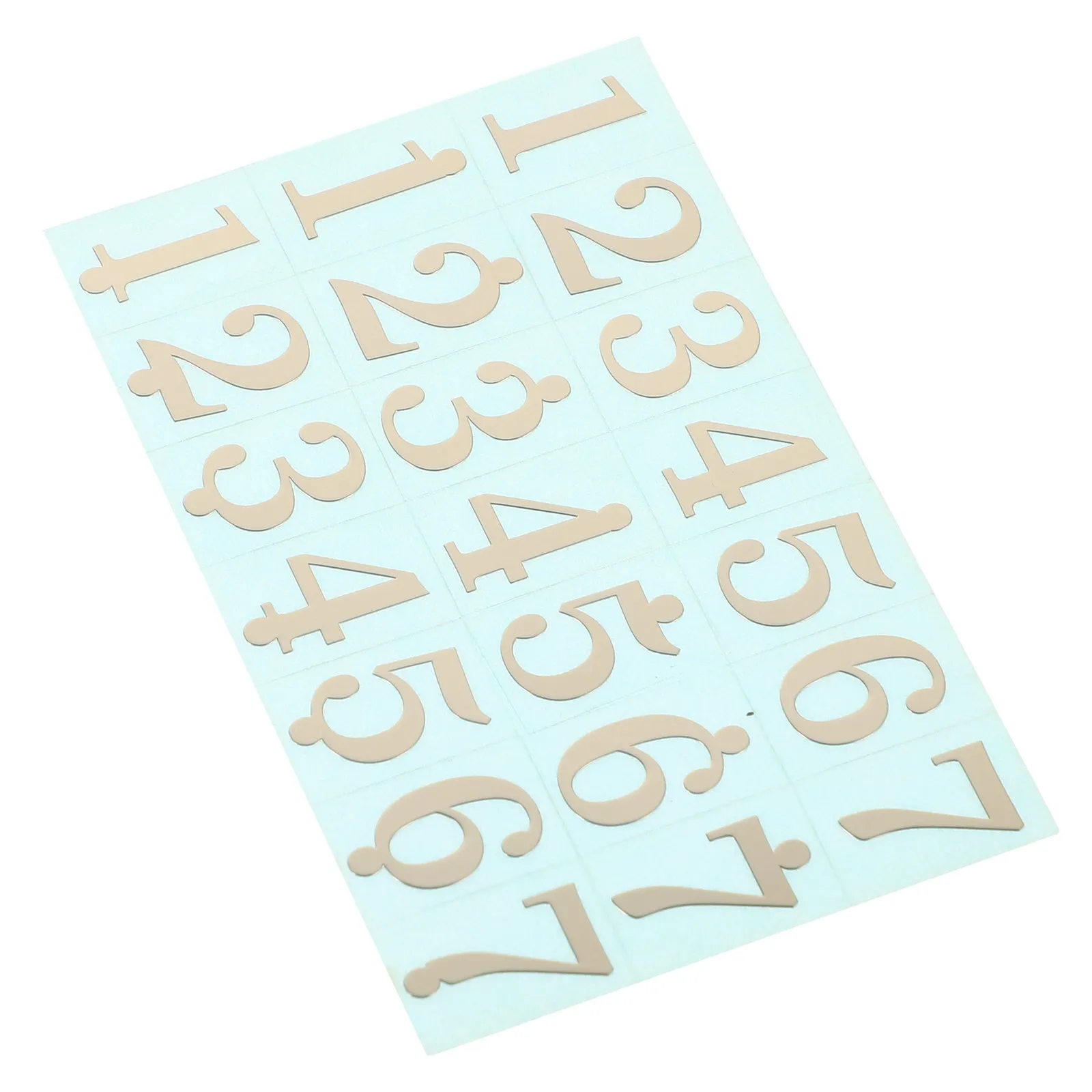 Ethreal Drum Stickers Gold Embossed Notes 3D Design Self Adhesive for Beginners Music Learning Piano Guitar Instrument