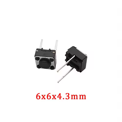 20/50/100Pcs Micro Tactile Switch Momentary Tact DIP Switch 2Pin 6 x 6mm Micro Touch Push Button Switch High 5mm 6mm 7mm 8mm 9mm - Image 7