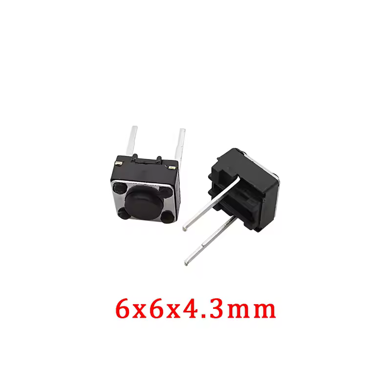 20/50/100Pcs Micro Tactile Switch Momentary Tact DIP Switch 2Pin 6 x 6mm Micro Touch Push Button Switch High 5mm 6mm 7mm 8mm 9mm - Image 7