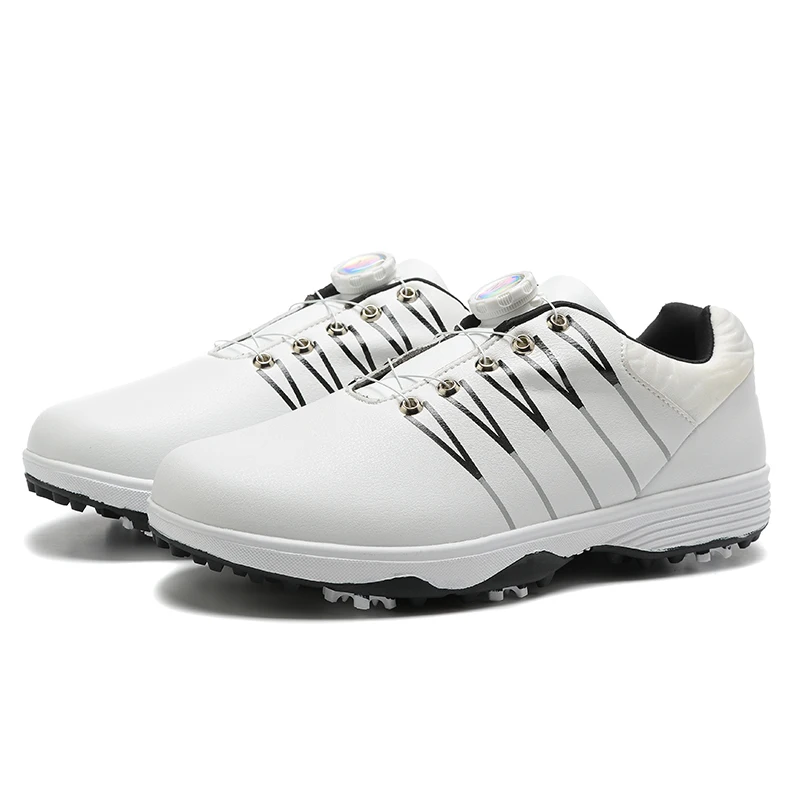 

2026 Good Quality Golf Training Shoe for Unisex Breathable Outdoor Sports Couples Shoes Rotating Buckle Competition Sport Sneake