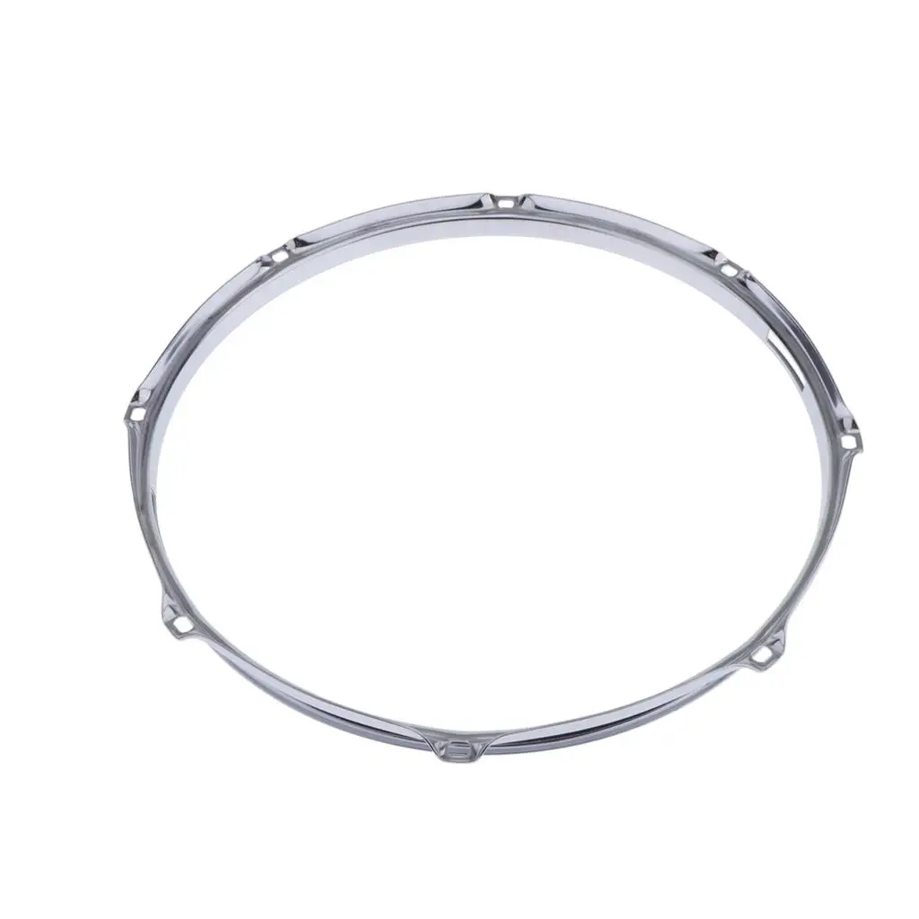 Drums Accessories Parts 13 Inch Snare Drum Hoop Die Cast Rim 8 Holes for Drum Set Maintenance