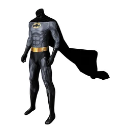 2023 New Bat The Animated Series Season 1 Knight Bruce Cosplay Jumpsuits Cape 3D Printing Halloween Performance