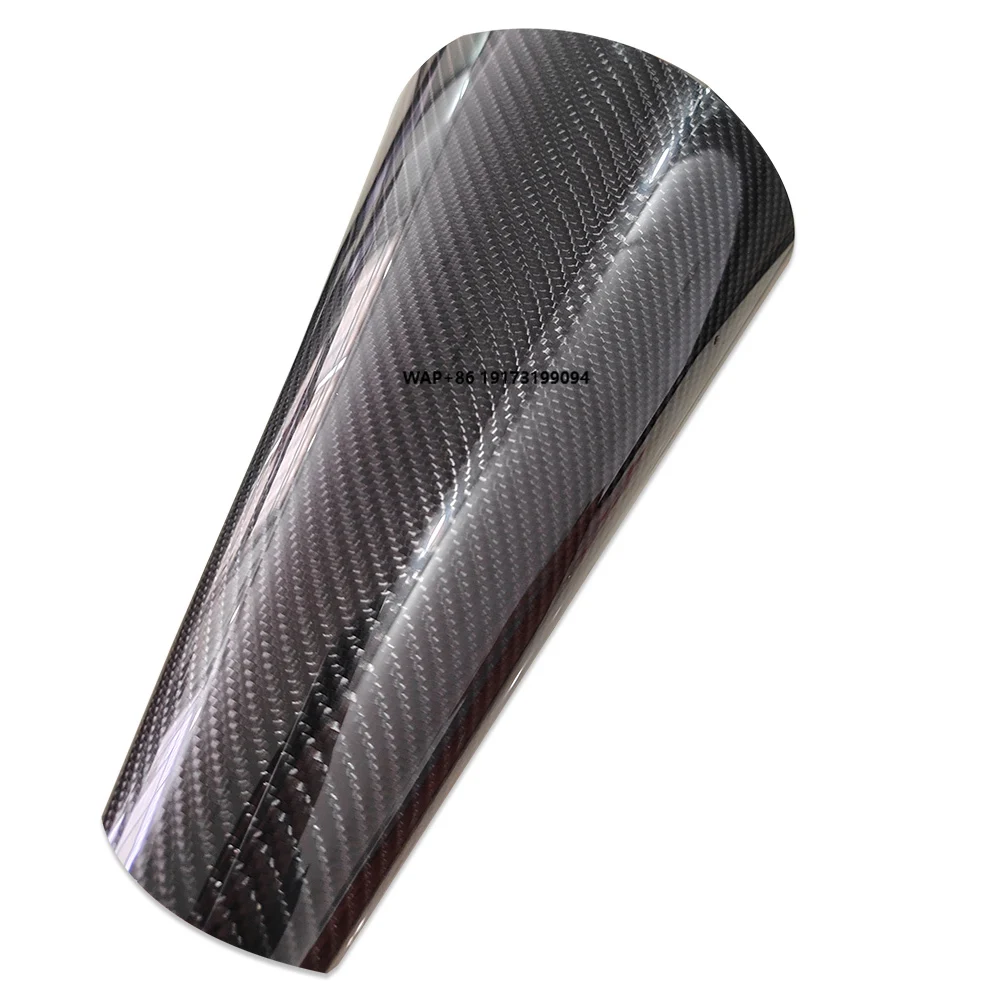

WRAPMASTER TPU Colored PPF Glossy 5D/6D Carbon Fiber Black Self-healing Car Wrap