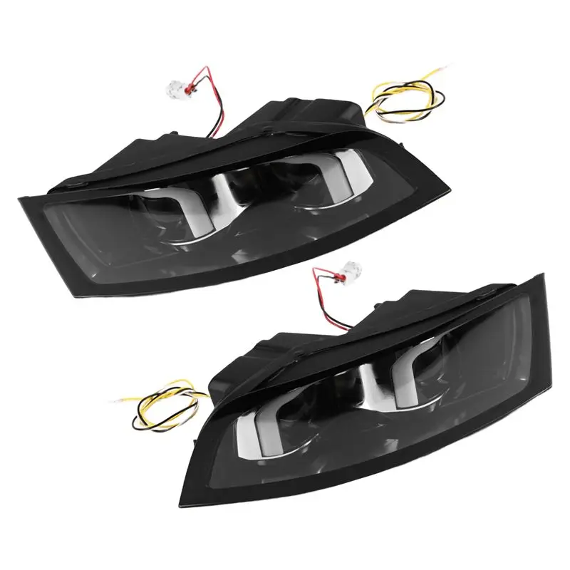 Car DRL For Lexus GX470 UZJ120 2003 -2009 LED Turn Signal Daytime Running Light Fog Light Assembly-A97E