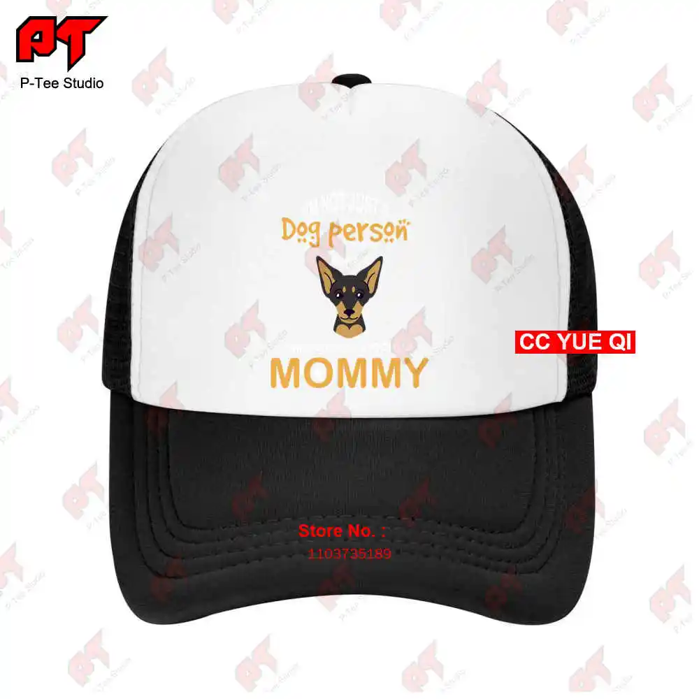 Miniature Pinscher Min Pin Mom Dog Mommy Baseball Caps Truck Cap BKDB