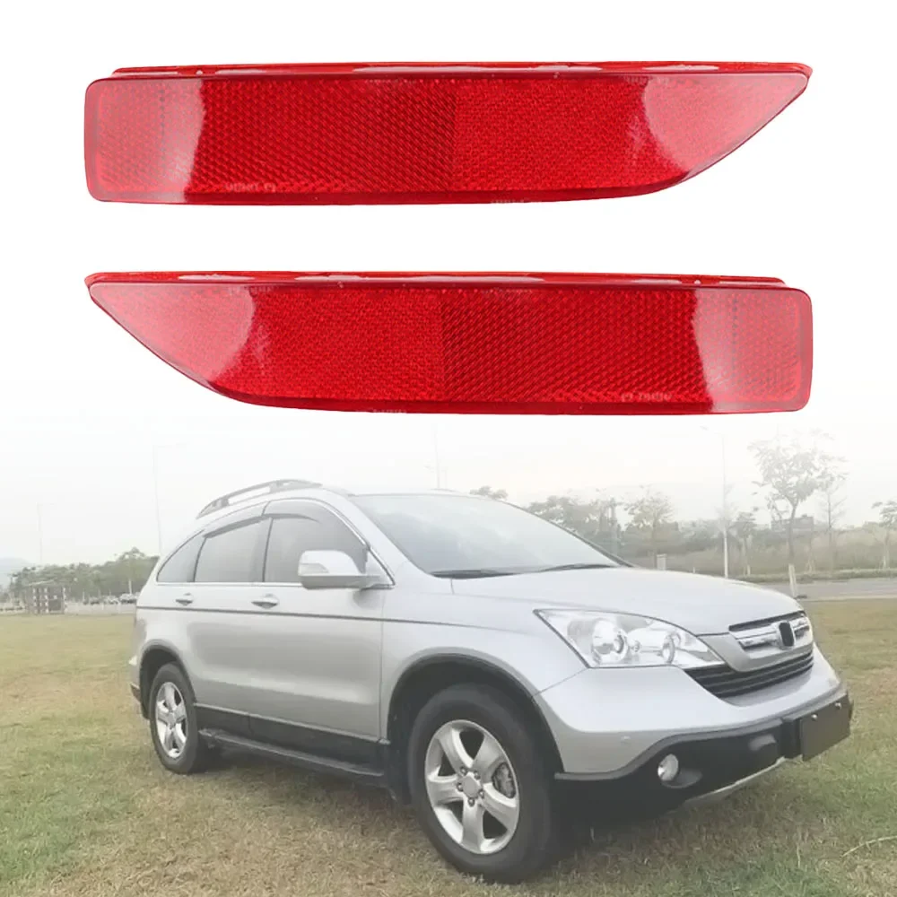 

Car Rear Bumper Reflector Lamps Automobiles Rear Bumper Light Covers For Honda CRV CR-V 2007 2008 2009 33505-SWA-013 Accessories