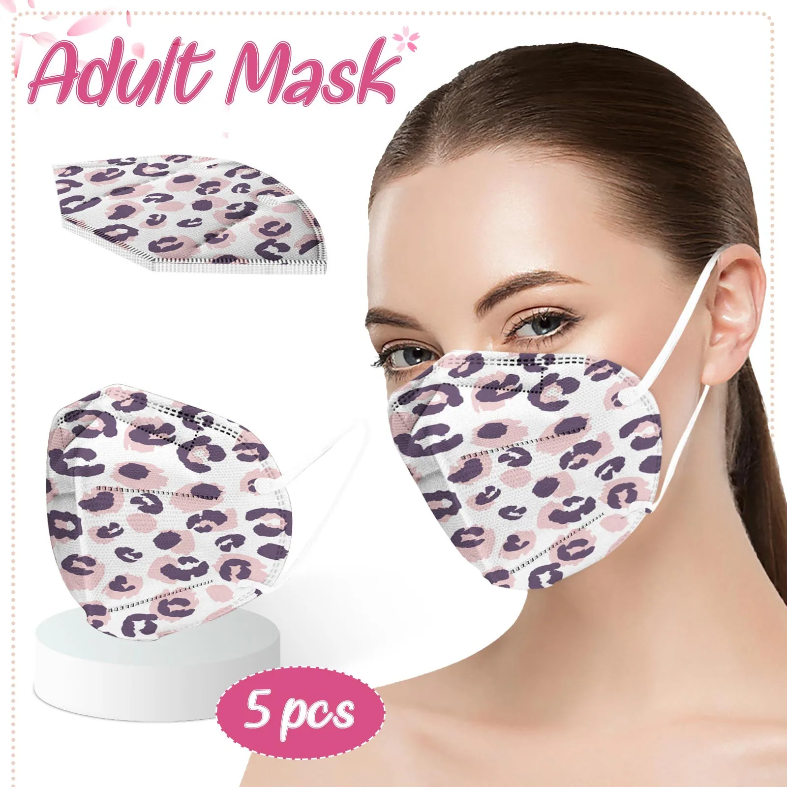 قناع عالي الكثافة للبالغين ، مقاوم للأتربة ، فلتر للحماية من الرياح والتلوث ، قناع واقي للوجه في الهواء الطلق ، قناع للاستعمال مرة واحدة #4