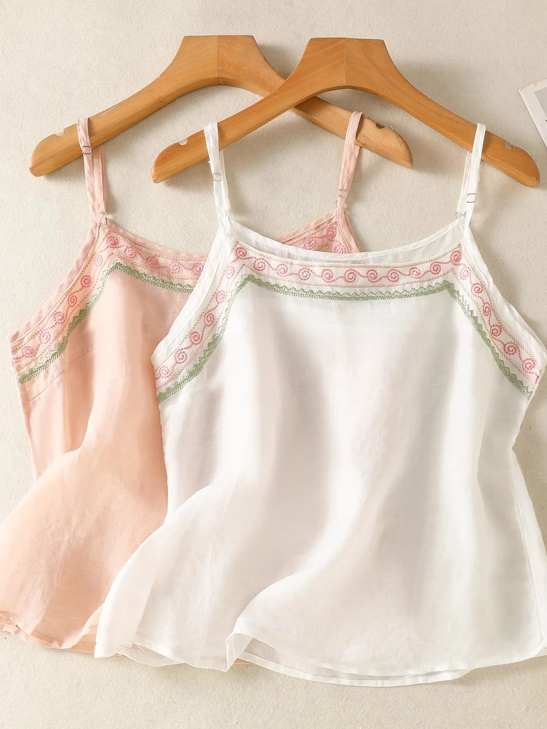 

Loose Hemp Strap Vest Women Summer Large Size Artistic Retro Svel Top Comfortable Breathable Casual Faion Inner Wear