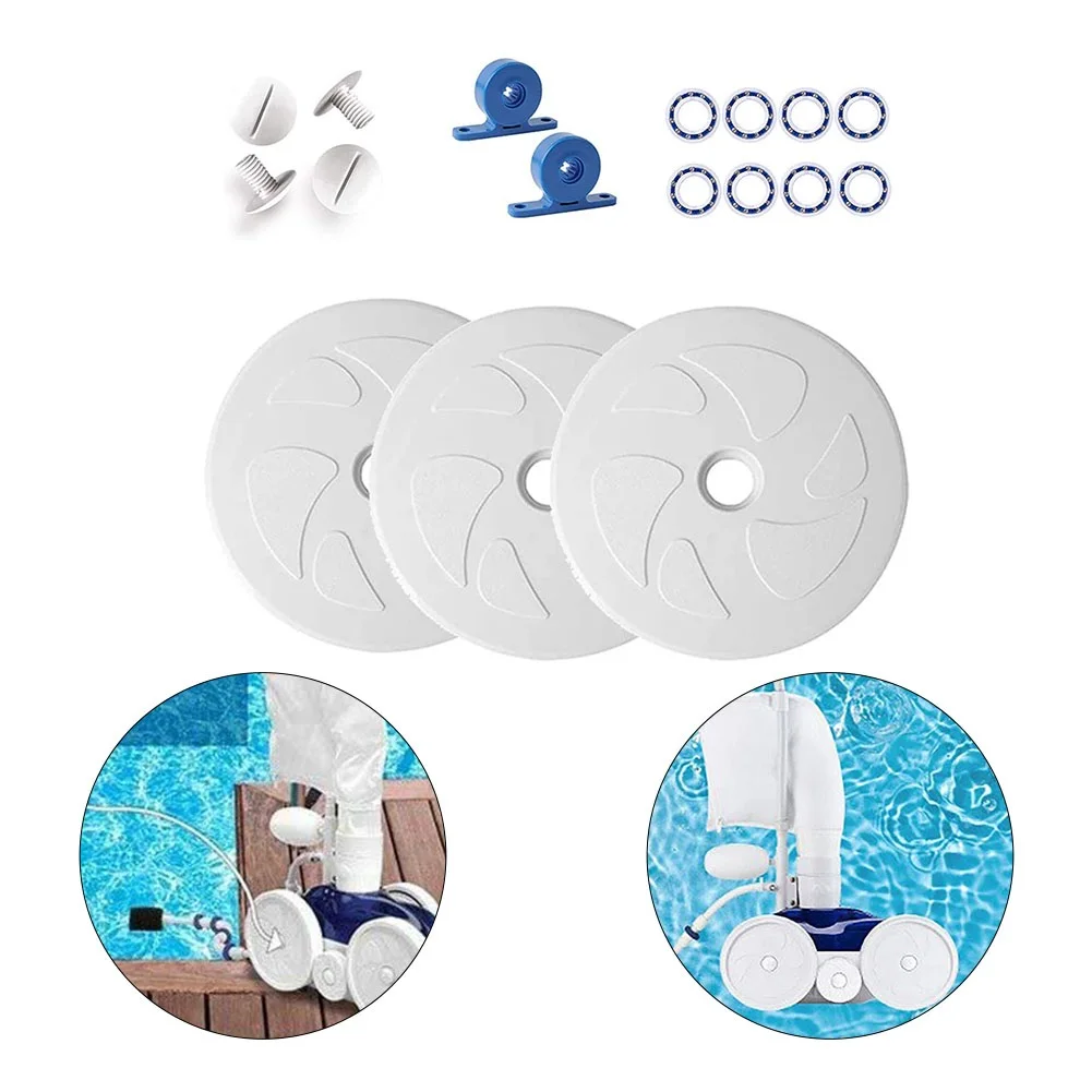 

Pool Cleaner Kit For Polaris 180, 280 Including C6 Large Wheels Turbine Bearings Wheel Ball Bearings Swimming Pool Cleaning Part