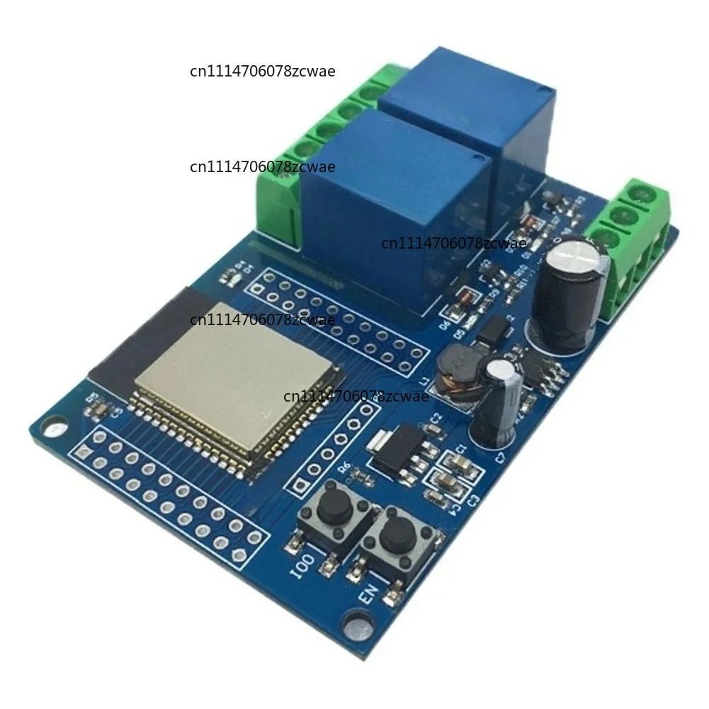 FOR ESP32 -WROOM Development Wide Voltage Input Supports DC 5-60V Power Supply FOR ESP32  Dual WiFi Relay Module DC5-60V Power