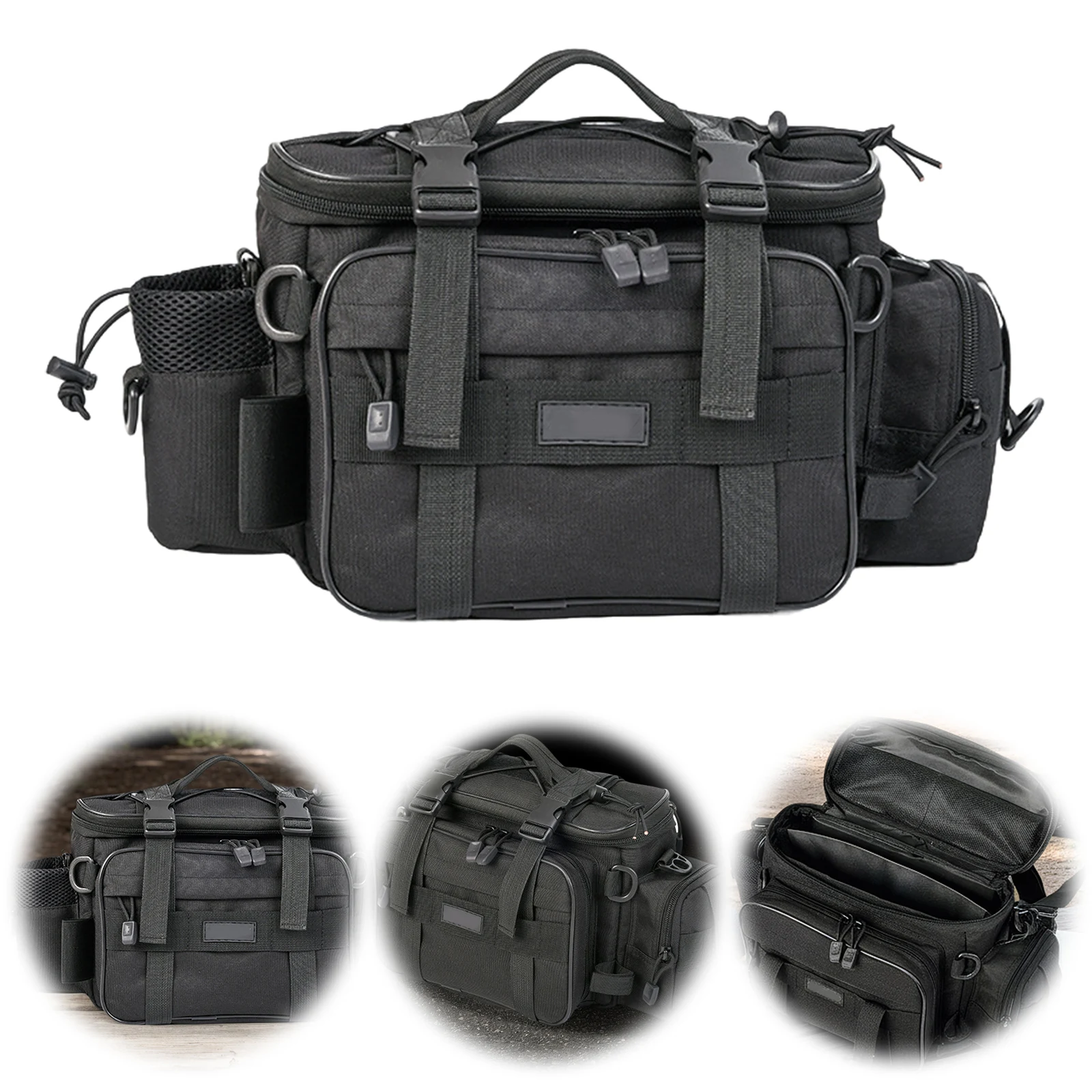 

Многофункциональная сумка для приманок, износостойкий портативный органайзер для рыболовных снастей, коробка для катушек и наживок для морской и пресноводной рыбалки