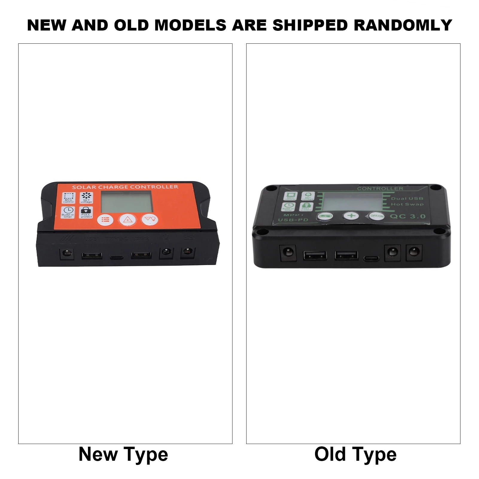 جديد لوحة طاقة شمسية شاحن أحادي السيليكون 100A جهاز التحكم في الشحن مجموعة اللوحة الشمسية مع تمديد كابل مشبك البطارية ل RV