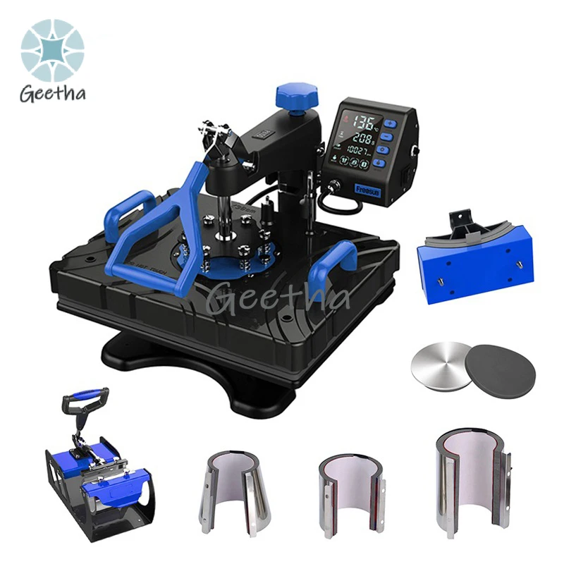 8 in 1 Combo Heat Press Machine Mug Sublimation Machine T Shirt Printing Machine Manufacturer