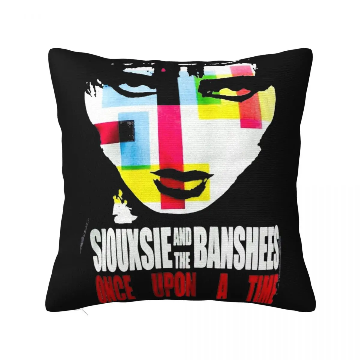 Siouxsie And The Banshees Pillowcase Soft Polyester Cushion Cover Decor Throw Pillow Case Cover Home Zipper 18