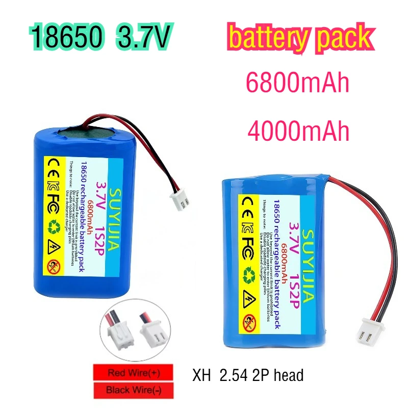 

3.7V 6800mAh 4000mAh Rechargeable18650Battery Pack Replacement Batteriesfor RC Boats Aircrafts Electric Toy Guns and Smart Locks