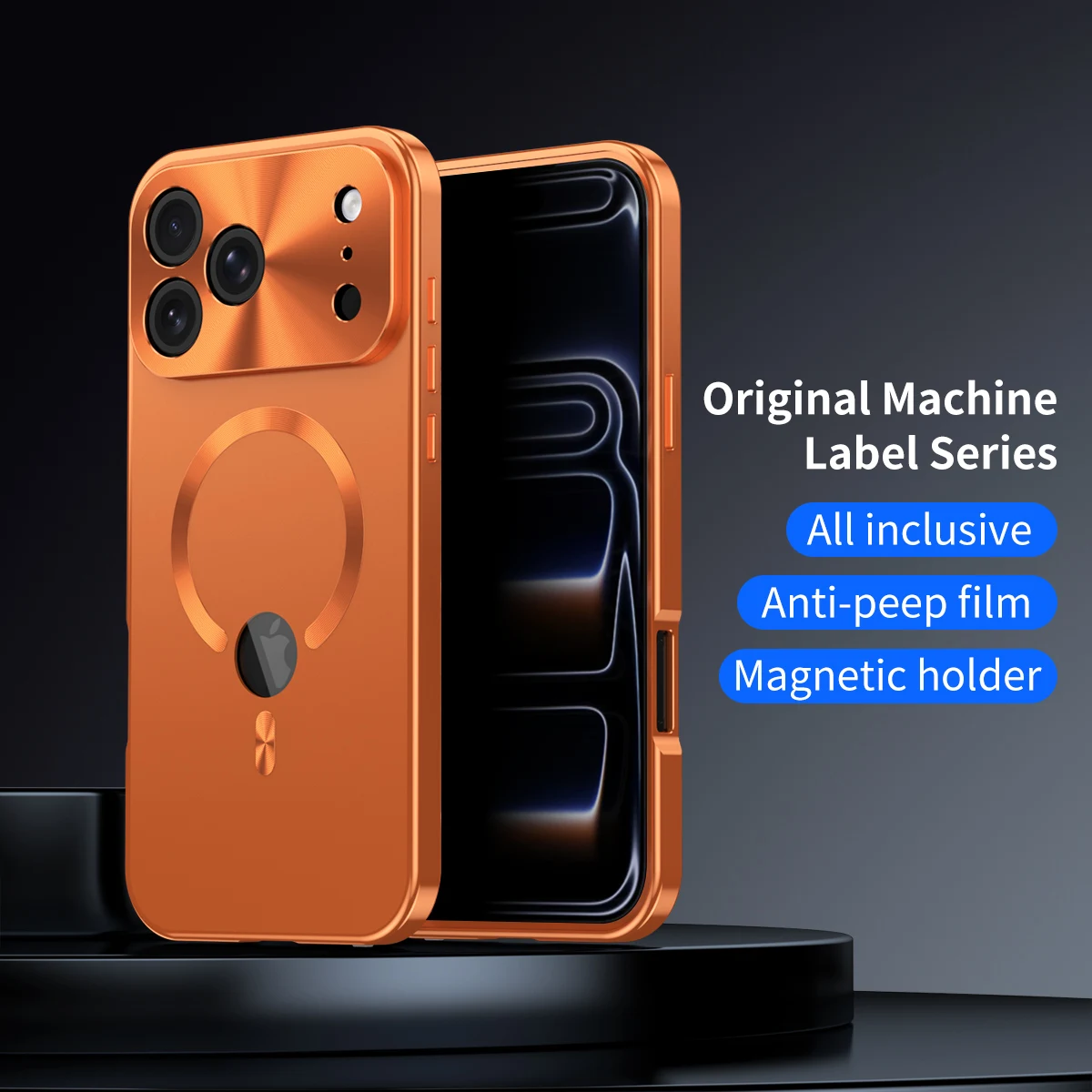 Dla iPhone 18 17 16 15 14 13 Pro Max Pełna Aluminiowa Metalowa Magnetyczna Obudowa Dwustronna Ochrona Odporna na Wstrząsy Pokrowiec Ochronny na Ekran — zdjęcie produktu 3