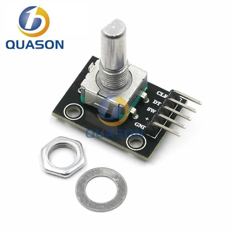 360 Degrees Rotary Encoder Module For Arduino Brick Sensor Switch Development Board KY-040 With Pins