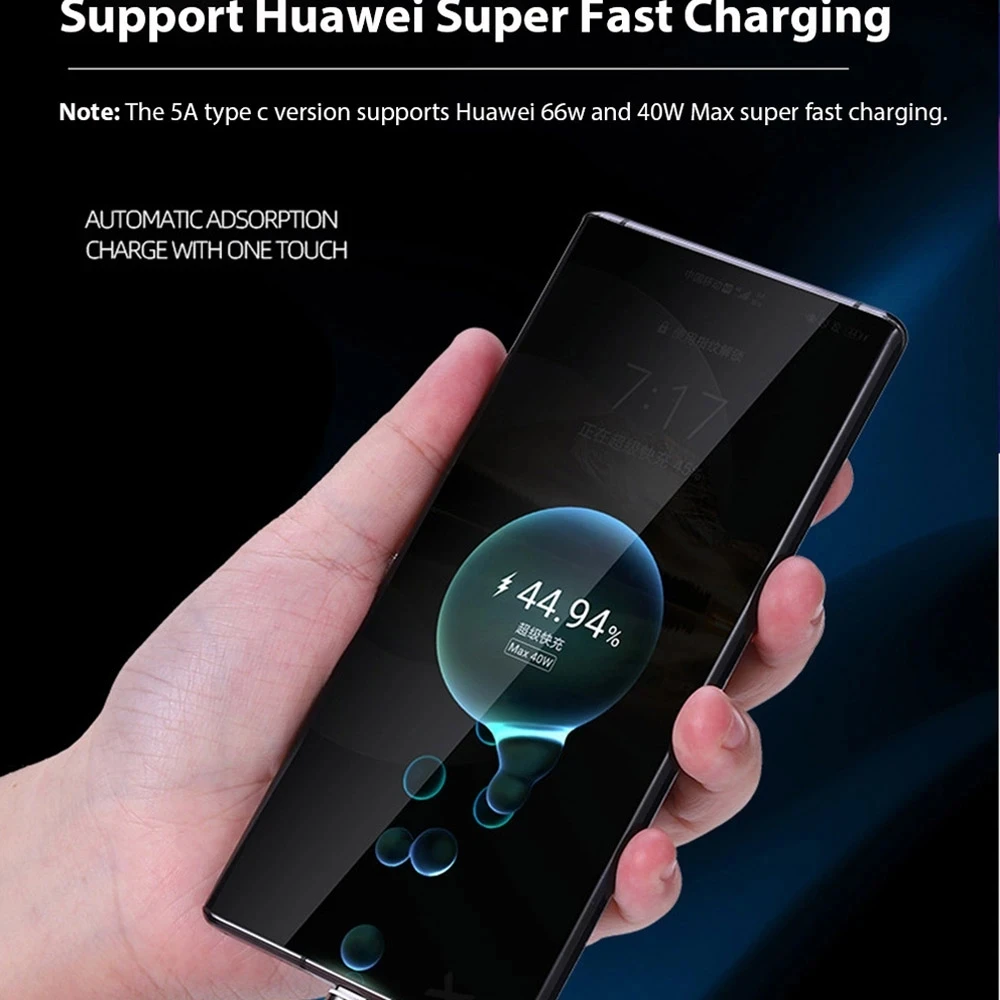 5A المغناطيسي USB نوع C كابل SFC لهواوي 3A تهمة سريع آيفون شاومي سامسونج ممن لهم مايكرو المغناطيس USB كابل ل أندرويد