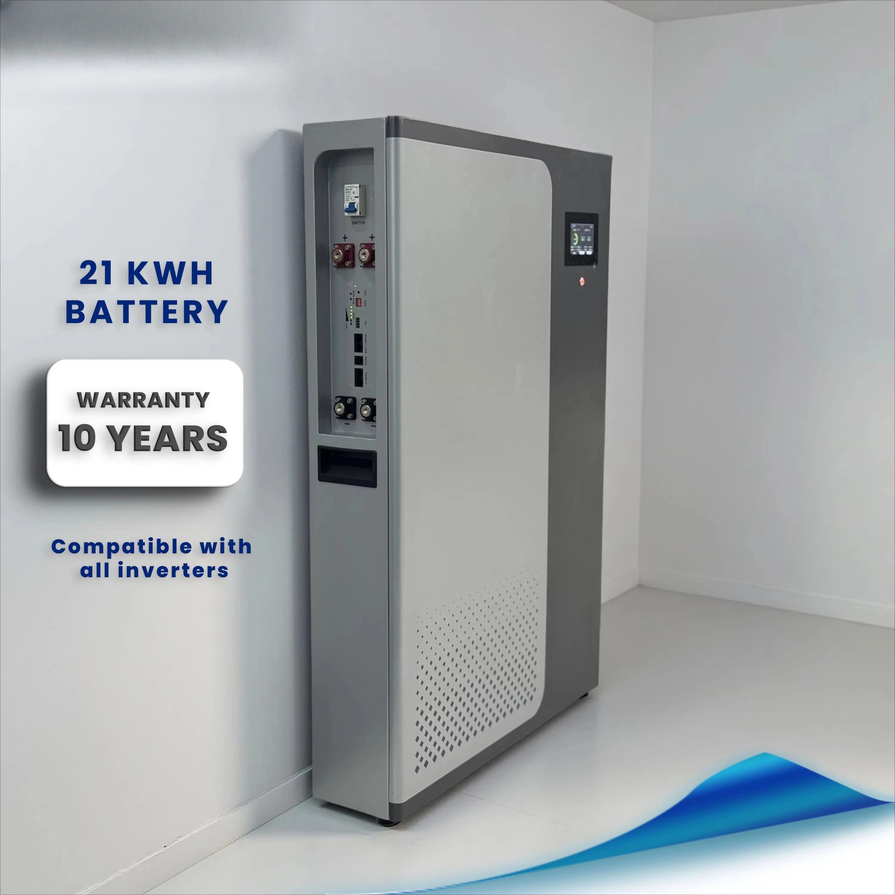 48V/51.2V 15KWH/21KWH LiFePO4 Solid State IP65 Waterproof for Home Backup Photovoltaic   Energy