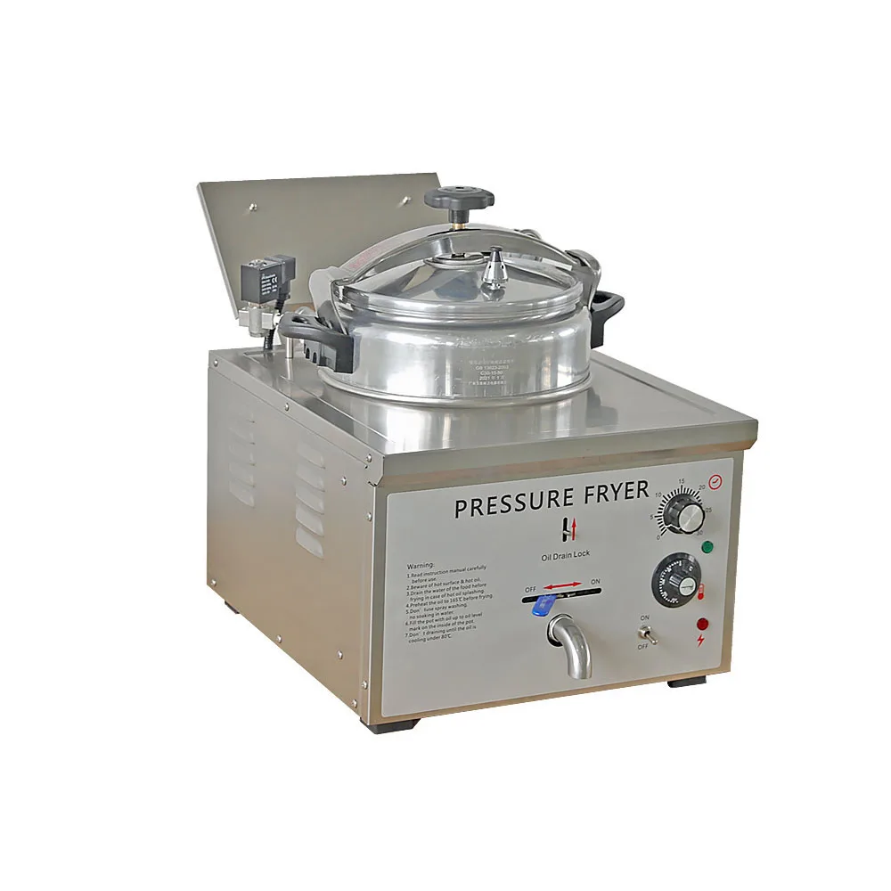 

Electric Table Top Chicken Pressure Fryer Chicken Express Pressure Fryer