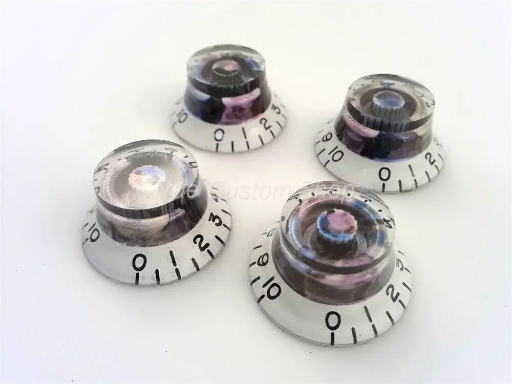 

Genuine White, Abalone Bead Topper Knob for Gibson Les Paul SG Pure LP-