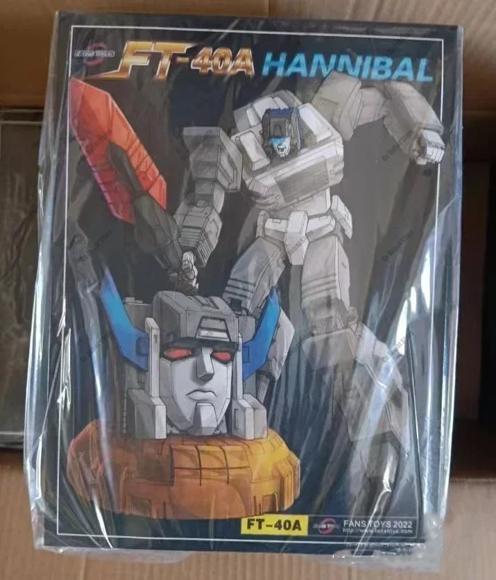 FansToys Giocattoli di vendita caldi Figura FT-40A FT40 FT40A Hannibal Fortress Maximus Robot in lega 100% nuovissimo regalo collezione