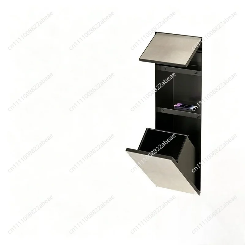 Wall Niche Stainless Trash Can Tissue Box Tool