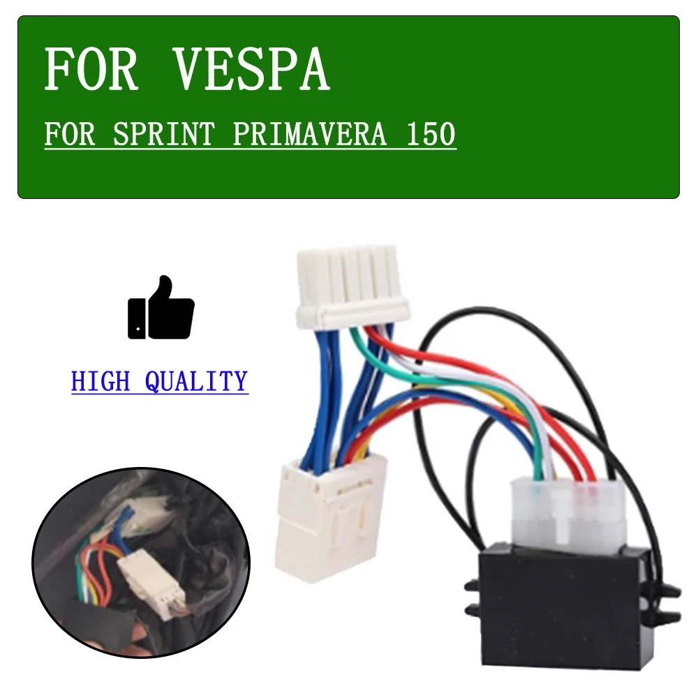 

For VESPA Sprint Primavera 150 Motorcycle Turn Signal Light Flasher Switch Double Flash Warning Function Controller