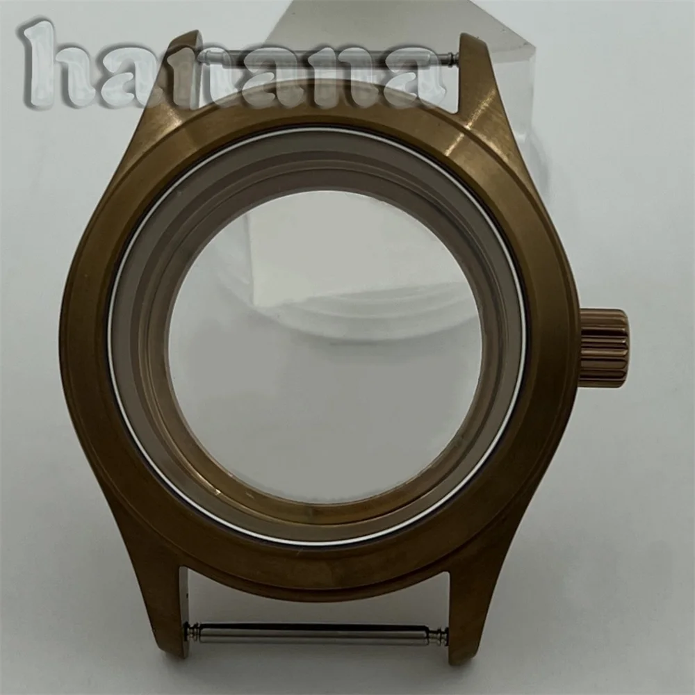 36 مللي متر الطيار غواص الفضة الأسود حالة الياقوت الزجاج مناسبة ل NH34 NH35A NH36 NH38 ETA2824 PT5000 حركة 100 متر مقاوم للماء