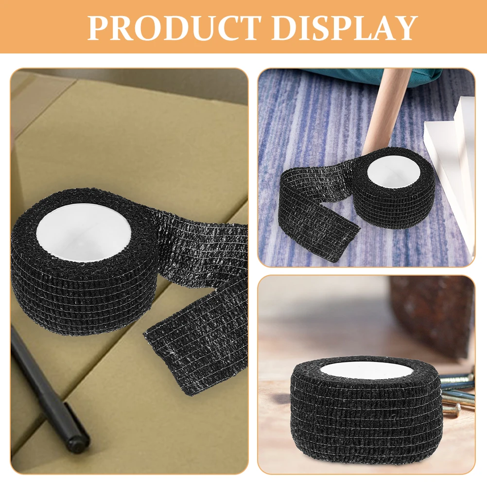

4 Rolls Furniture Leg Strips Self Adhesive Floor Protectors For Chair Table Legs Anti Slip Wear Resistant Pads Furniture Parts