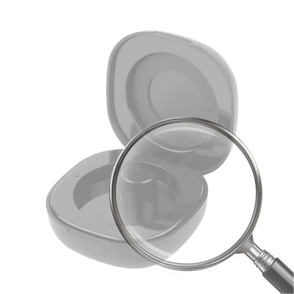 

Charger Case 200mAh Type-C Port Wireless Charger Case Replacement Charger Case Cradle Dock Station for JR02 R03 R06 Smart Ring