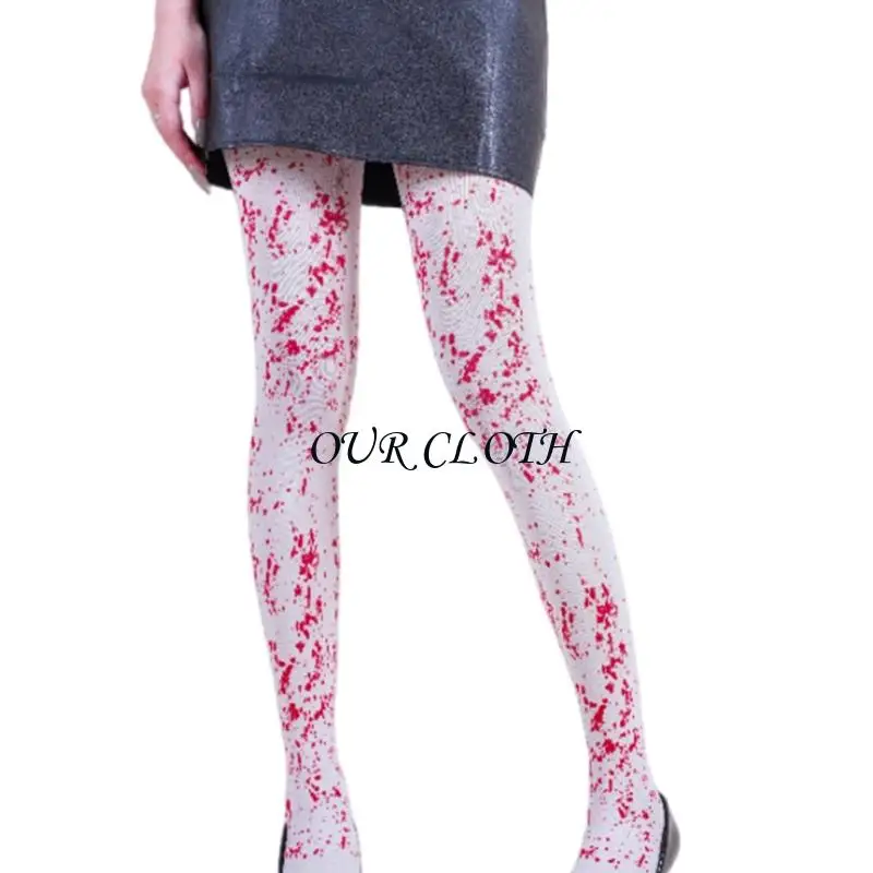 Stylish Halloween Themed Tights Breathable Polyester Stockings Perfect For Cosplay Y1AC