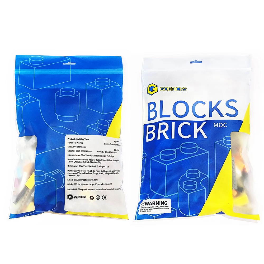 Gobricks Moc Random Mix Basic Technology Bricks Parts Freedom Assemble for Building Blocks Customizable DIY Gift Toys Kids Adult