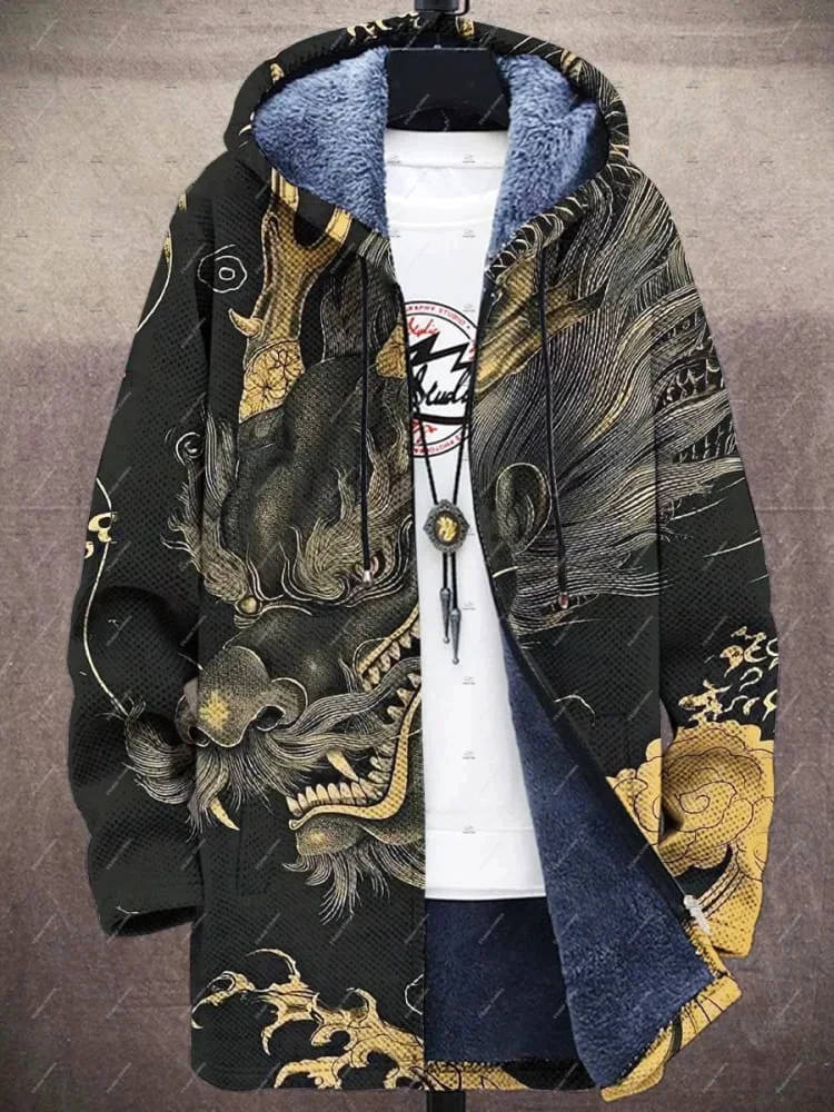 Hippie Graffiti Gradient Colorful Vintage Retro Harajuku 3DPrint Windbreaker Casual Winter Overcoat Fleece Zip Plush Hoodies Q10