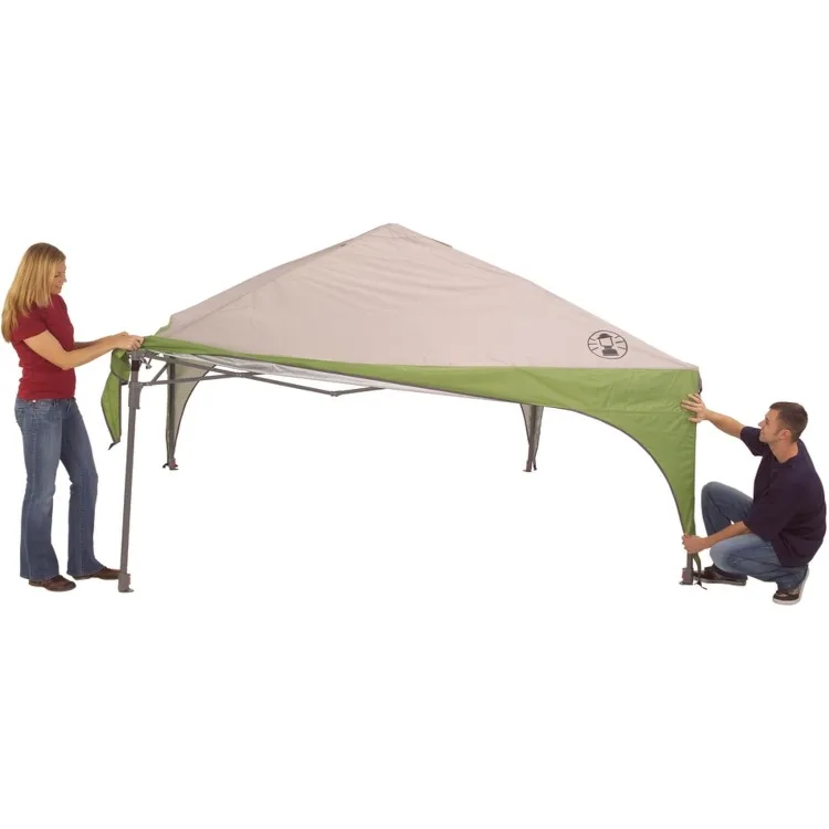 Canopy Sun Shelter com configuração instantânea, rodas Carry Bag, Sets Up em cerca de 3 Mins, 7x5ft, 10x10ft, 12x12ft