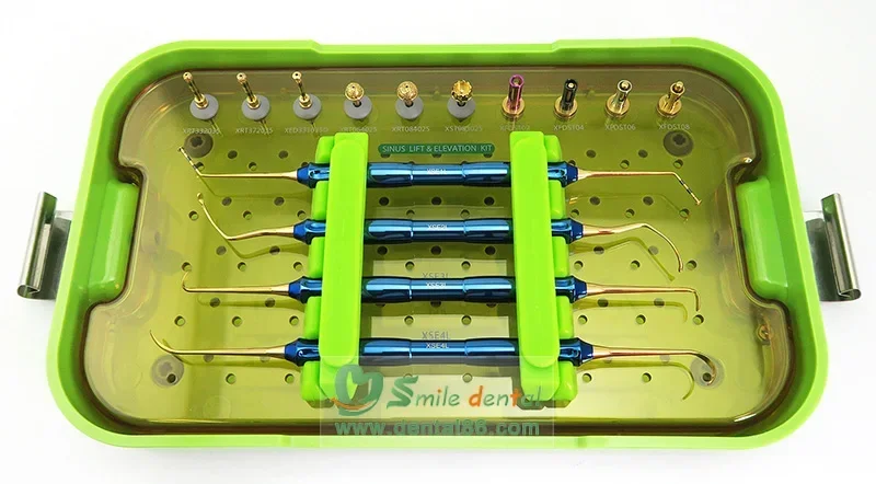 Original Dentals DASK Advanceds Sinus Kit/dentals Implants Kits Titaniums