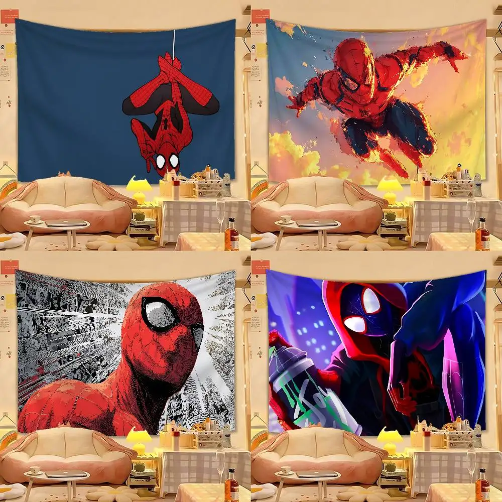 Cool S-Spider-Man-S Cool Tapestry Customizable Tapestries Of Various Styles,wall Hangings, Celebrity Photo Printing,wall Hanging