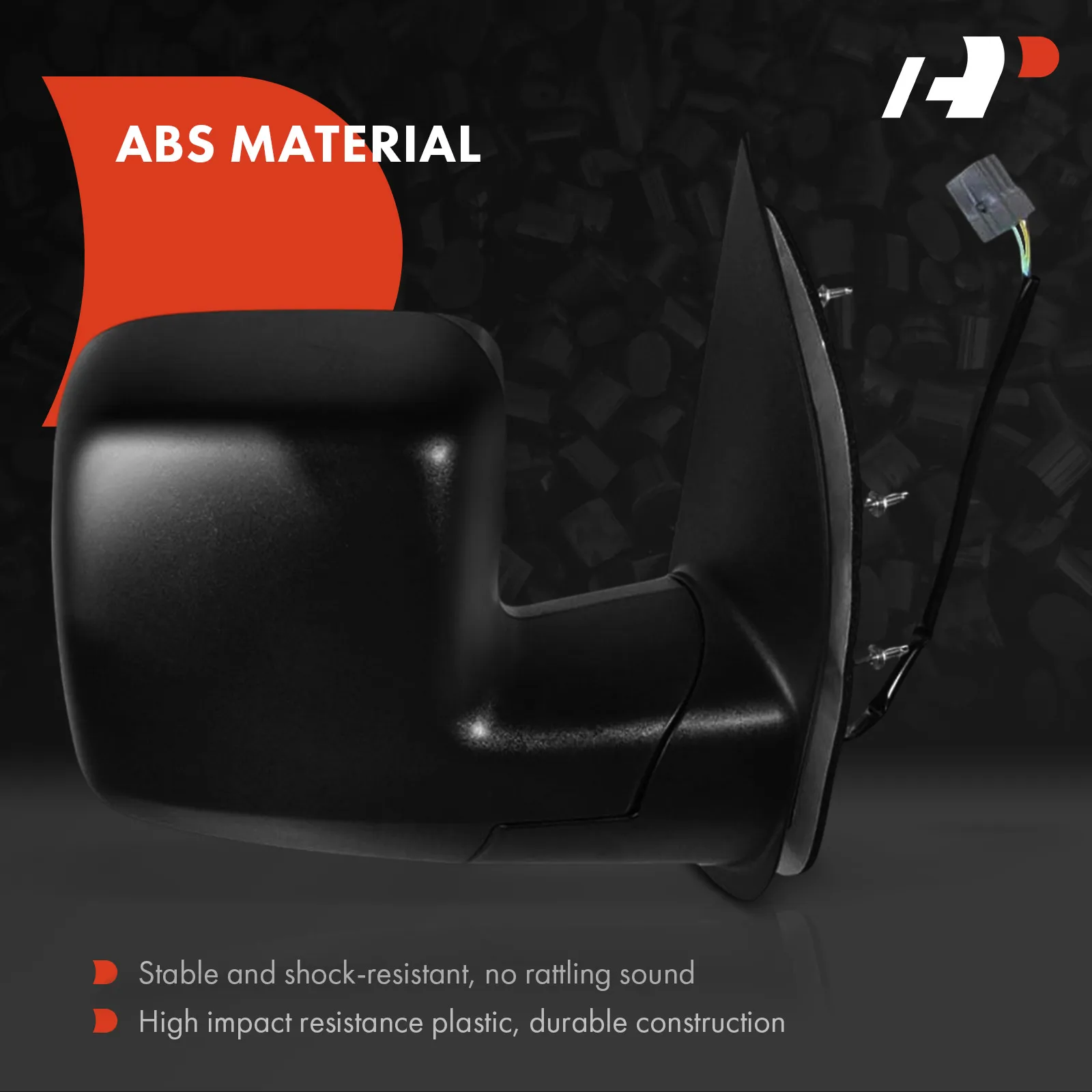 A-Premium Passenger Side Power Door Mirror for Ford E-150 E-250 E-350 Super Duty E-450 Super Duty 2009 Power Folding