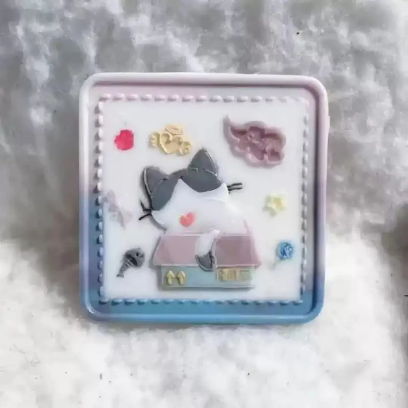 크리 에이 티브 스탬프 새로운 내화성 인감 헤드 불규칙한 모양의 릴리프 다층 정원 꿈 봉투 인감 황동 헤드 스탬프 장난감