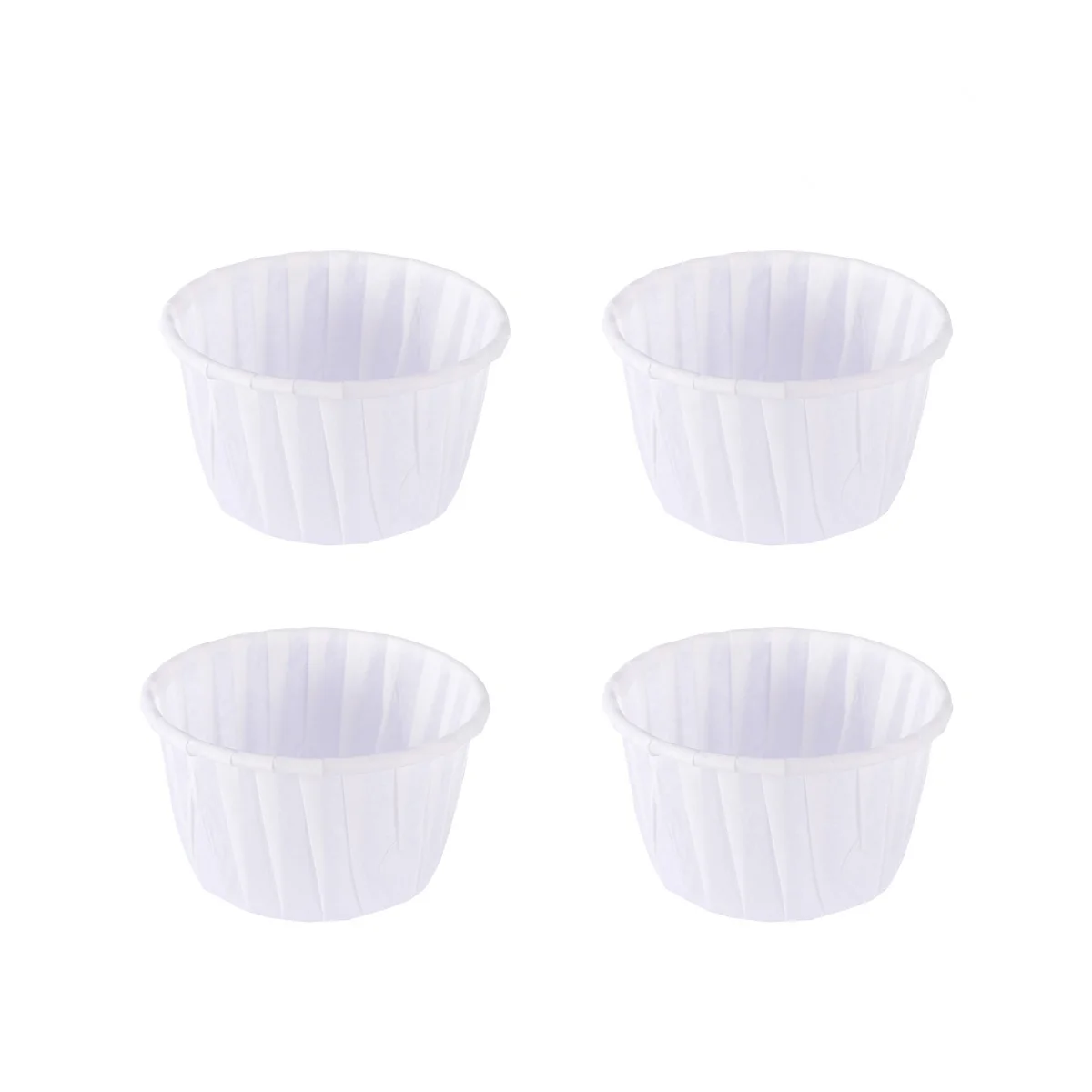 

100pcs Baking Paper Cups High Temperature Greaseproof Non Stick Reusable Jumbo Muffin Cases Liner for Cupcakes Cheesecakes Bread