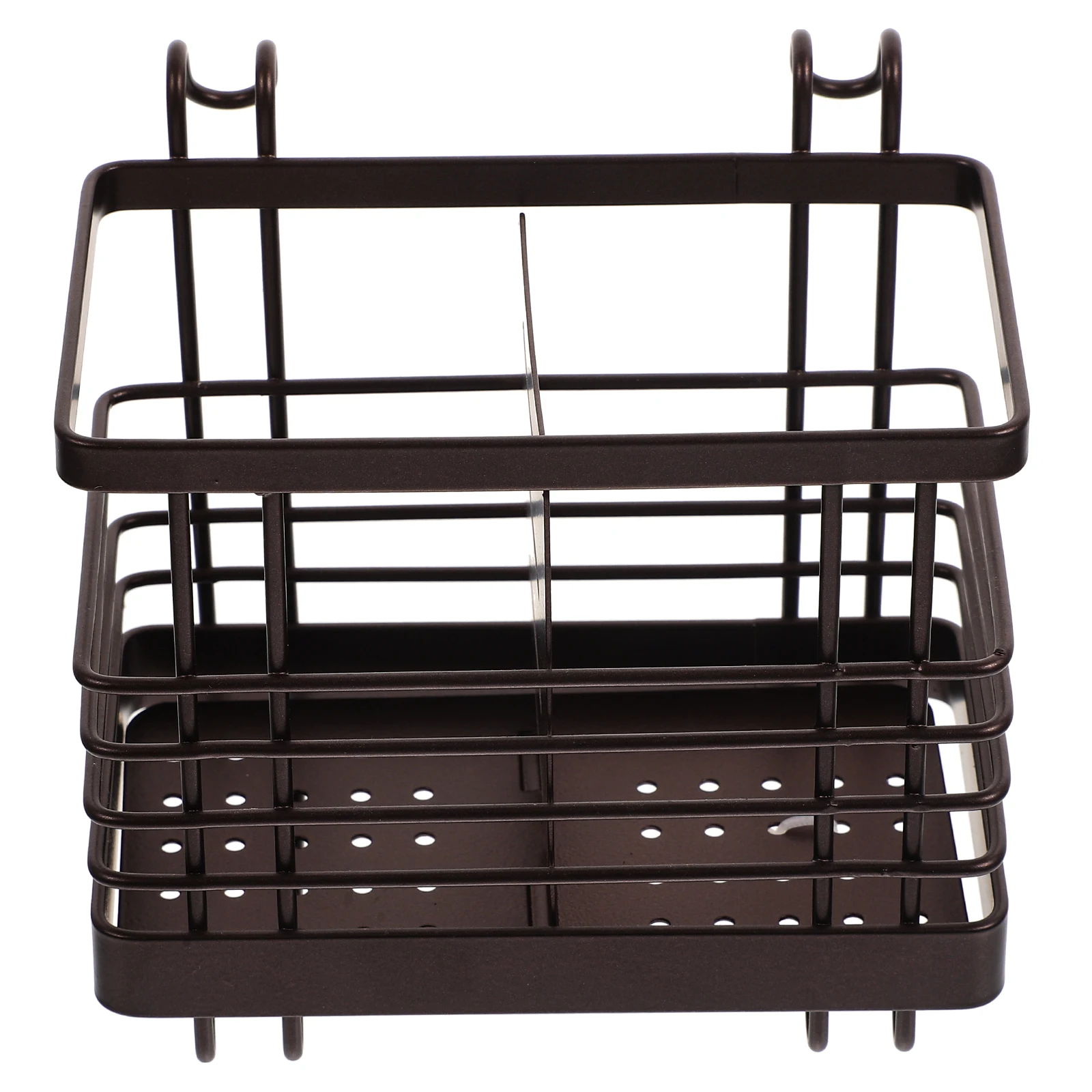 

Premium Kitchen Utensil Iron Cutlery Organizer Desktop Chopstick Draining Rack Storage Container Spoon Holder For Home