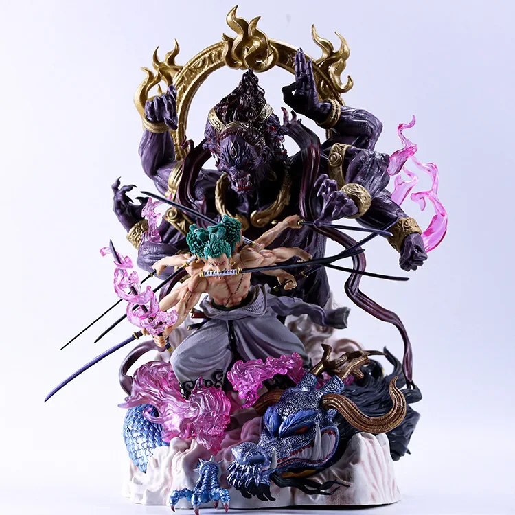 ONE PIECE GK Nine Knives Stream Ghost, Asura Sauron, statue, figure model, doll ornament animation