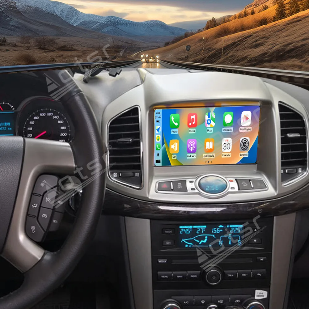 Para Chevrolet Captiva 8 "Negación GPS de coche de estilo Original con CarPlay, sistema Multimedia Central con pantalla táctil Android Auto HD