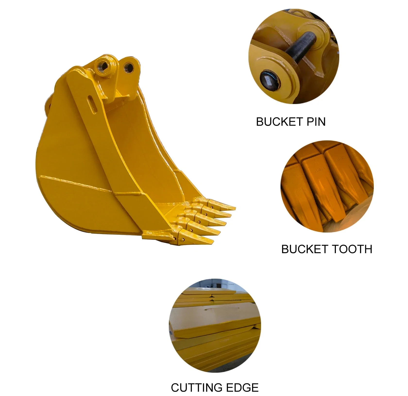 Standard Heavy Mining Bucket Excavator Bucket Construction Machinery Accessories