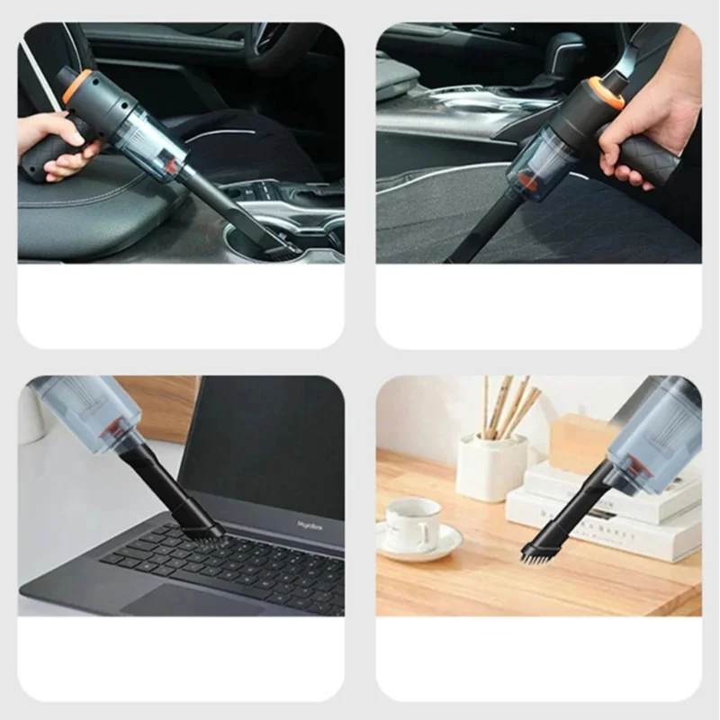 Xiaomi 60000pa 120w Wireless Car Vacuum Cleaner Cordless Handheld Auto Portabale Vacuum High-power Vacuum Cleaner For Home Car