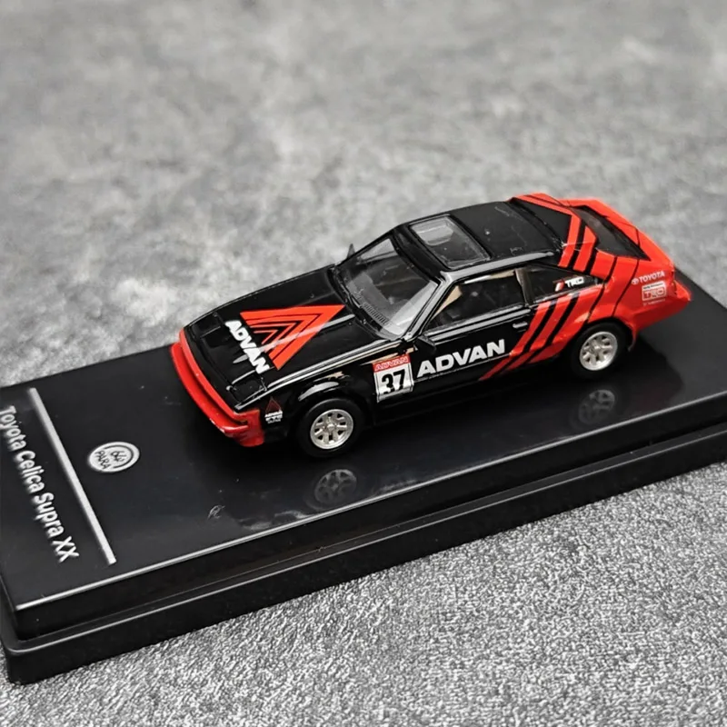 PARA 1:64 Celica Supra XX ADVAN Alloy Car Diecasts & Toy Vehicles Car Model Miniature Scale Model Car For Children