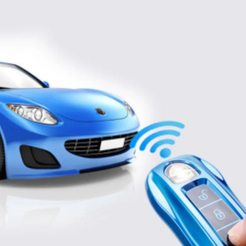 Custodia per chiave auto in TPU di alta qualità per Porsche Panamera Cayenne 971 911 9YA Macan Boxster Protezione remota senza chiave