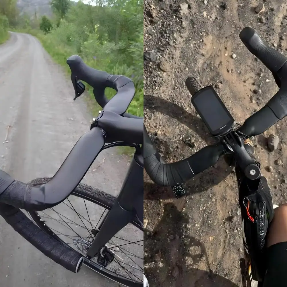 RXL SL Carbon-Lenker für Rennräder, Gebogener Lenker 31,8 mm, Aero-Dropbar, Rennradlenker mit Innenkabelführung 400/420/440 – Detail 4