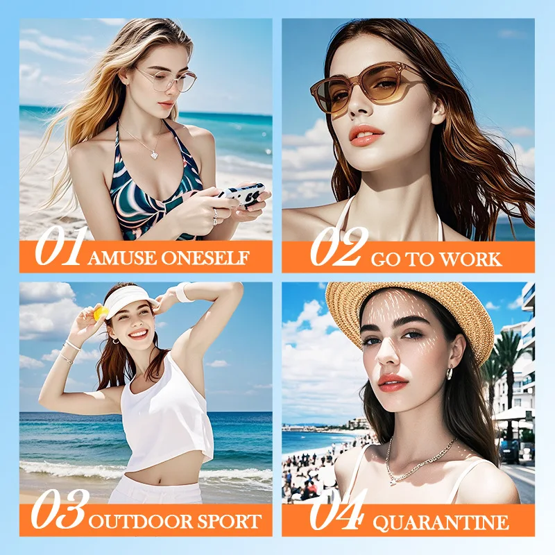 60g Moisturizing Clear Sunscreen Anti-UV Rays and Long-Lasting Moist Skin For Sun Protection and Anti-Aging Cream