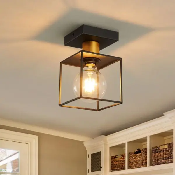 

Kimbler Semi Flush Mount Kitchen Pendent Light No Bulb